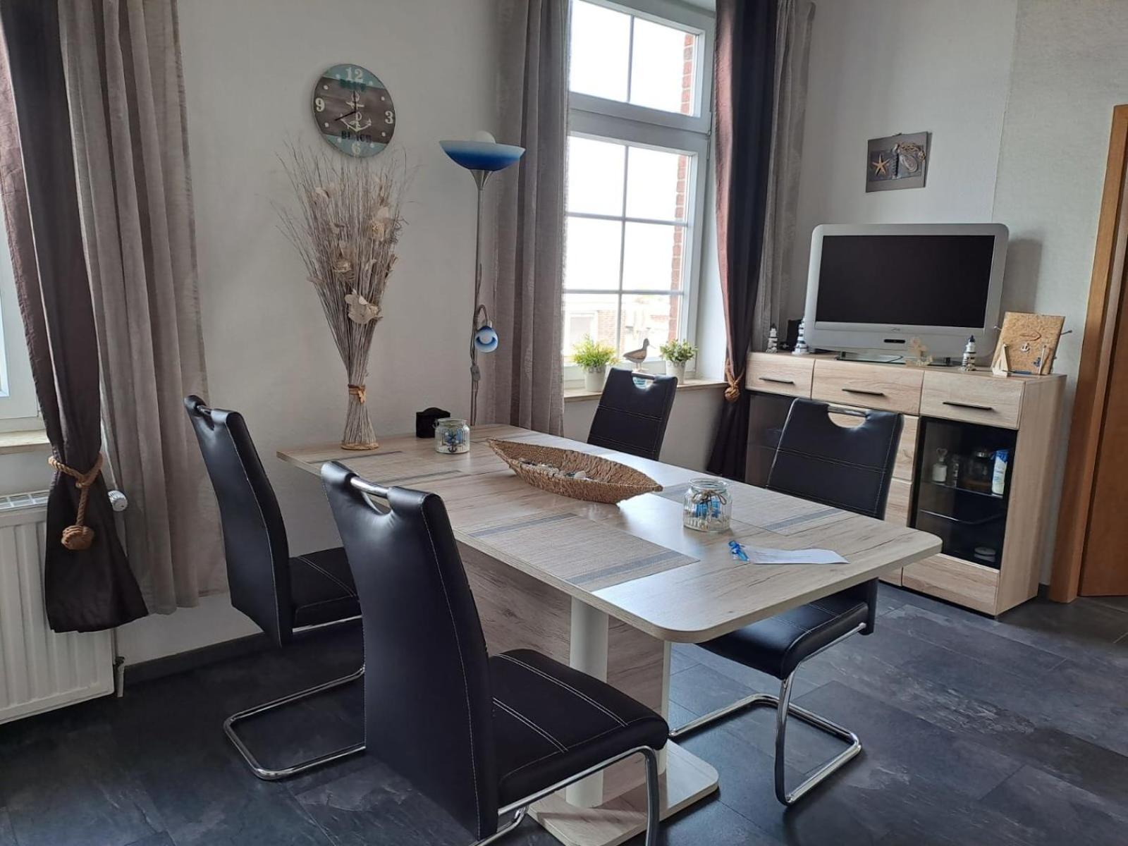 Apartment Krabbe Fedderwardersiel Exteriör bild
